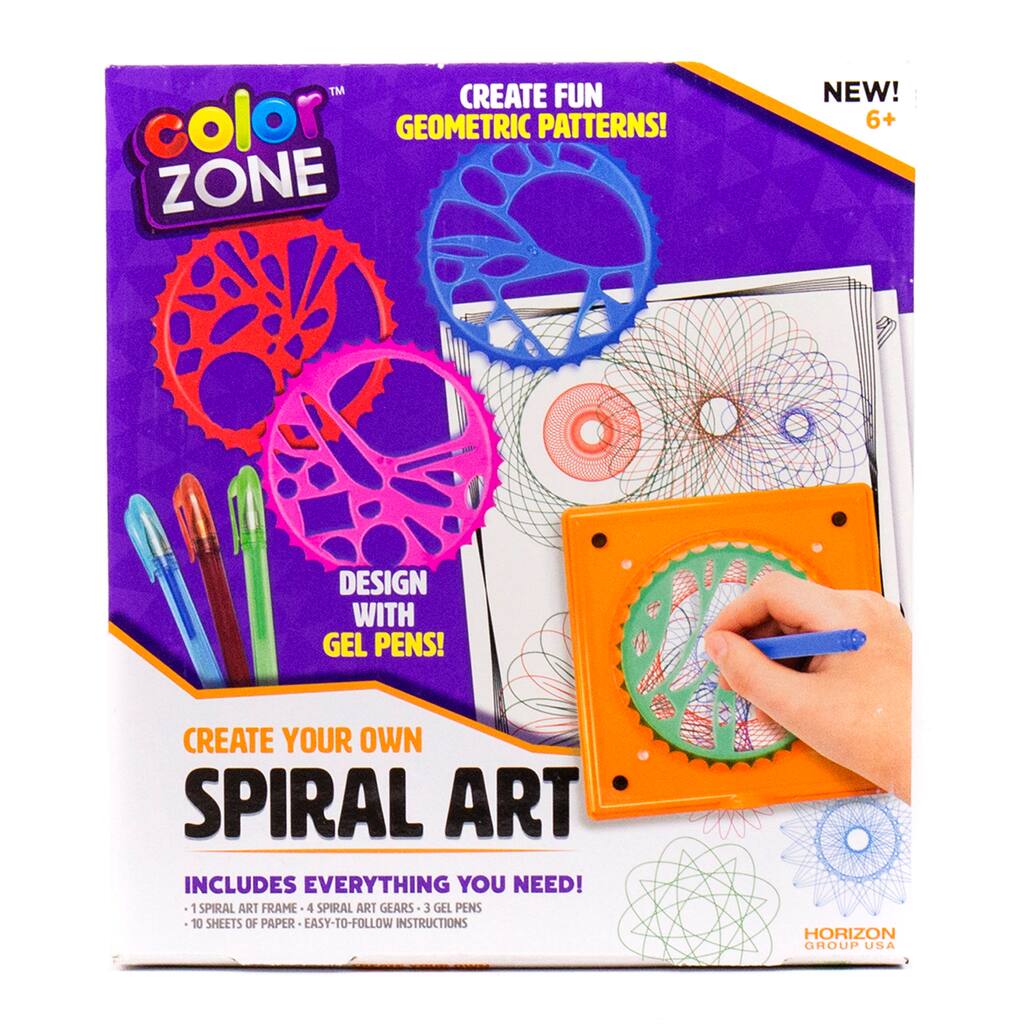 Color Zone Spiral Art Kit